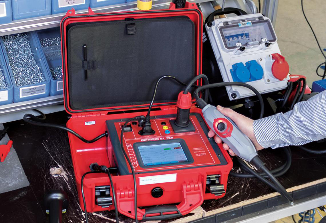 Messung an einem elektrischen Betriebsmittel